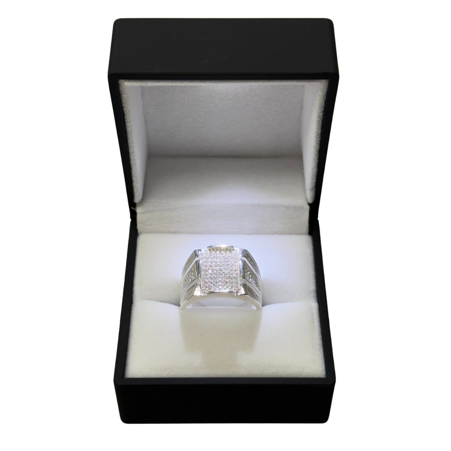 SQUARE CZ DIAMOND RING Oppulence