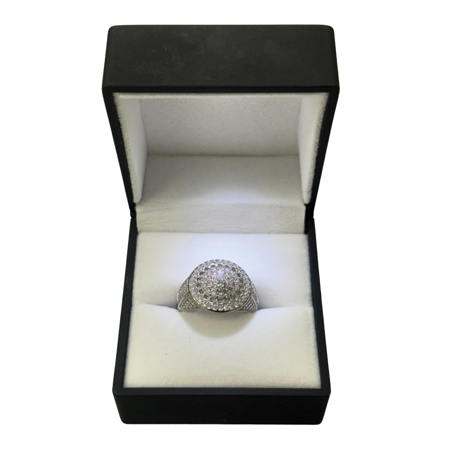 CIRCLES CZ DIAMOND RING Oppulence