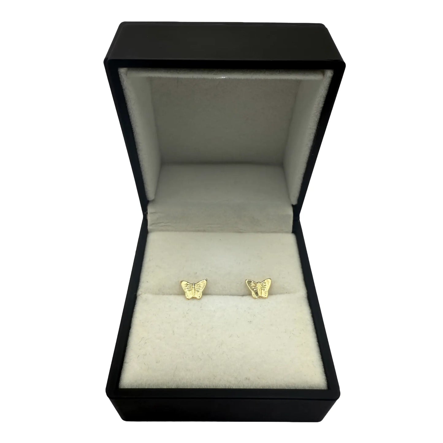9CT BUTTERFLY EARRINGS 7MM Oppulence