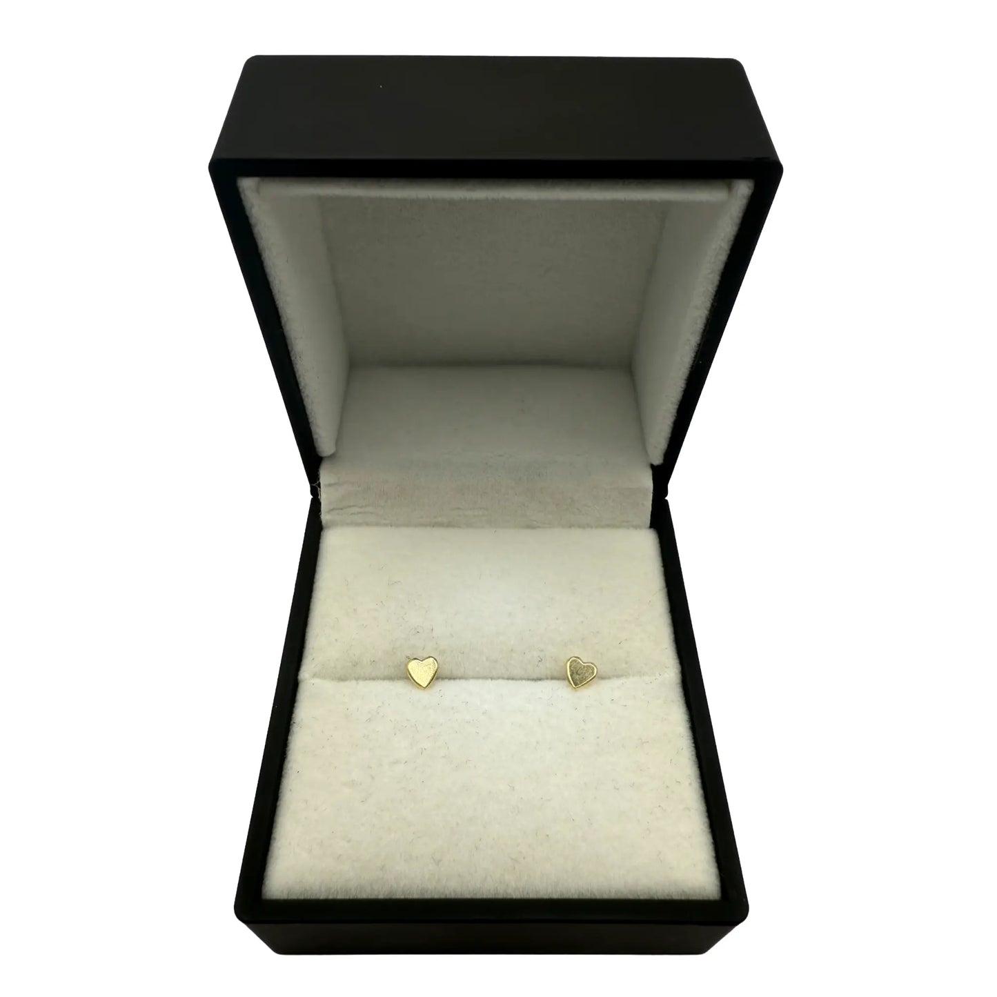 9CT 5MM HEART EARRINGS Oppulence