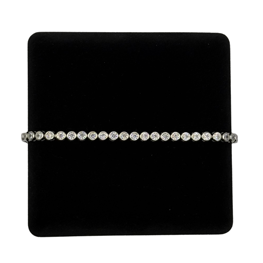 PRINCESS CZ DIAMOND CIRCLES BRACELET Oppulence