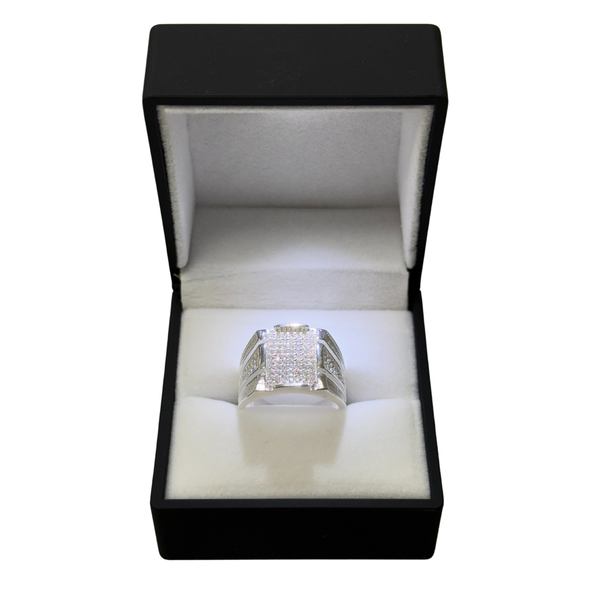 SQUARE CZ DIAMOND RING Oppulence