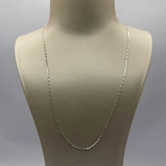 SILVER HAYSEED 18" NECKLACE Oppulence