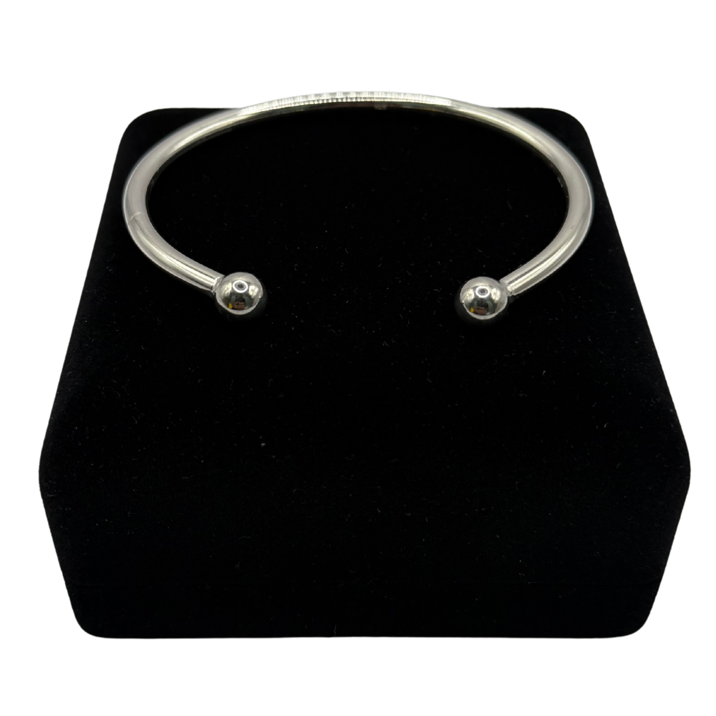 STERLING SILVER HEAVY BANGLE Oppulence