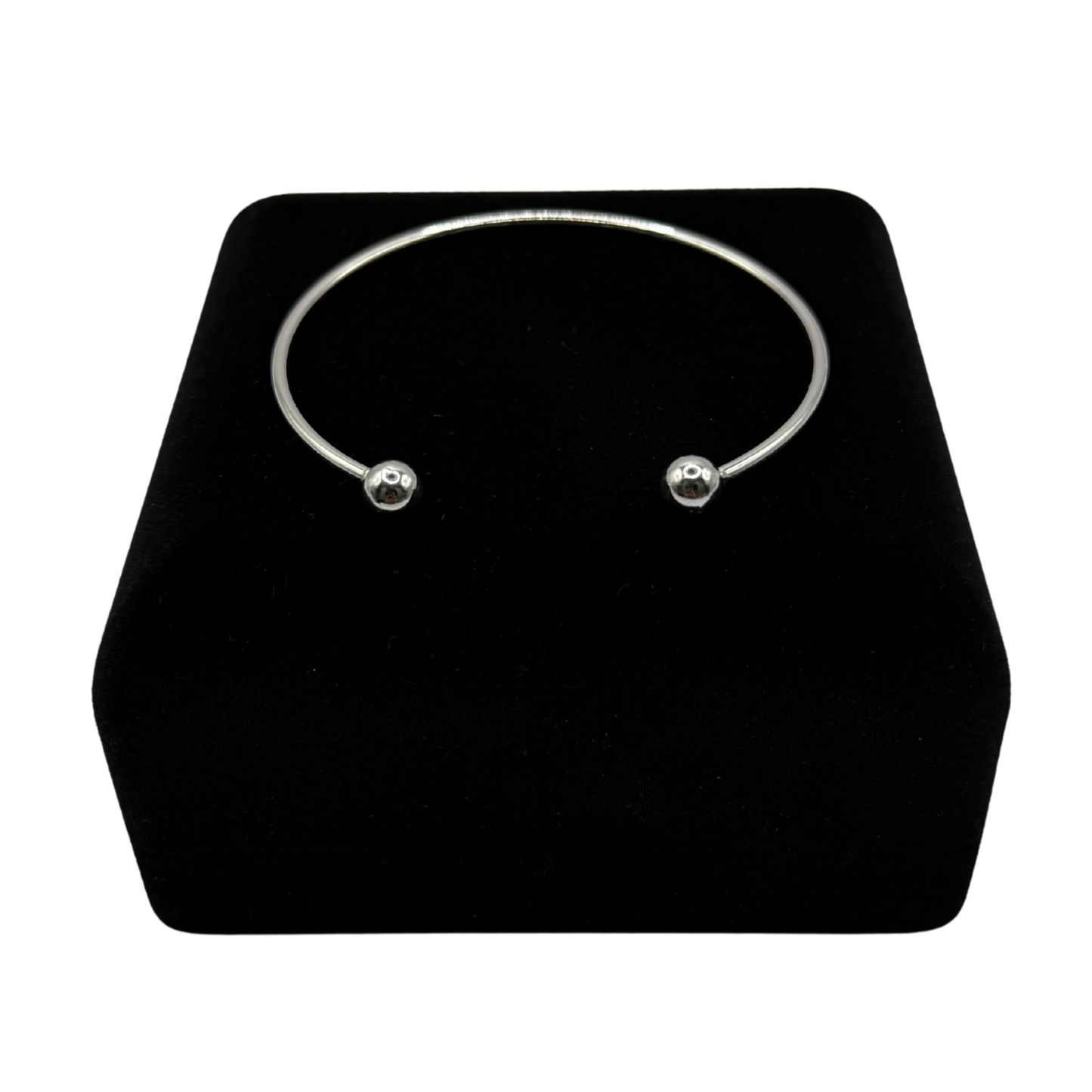 SILVER BANGLE THIN Oppulence