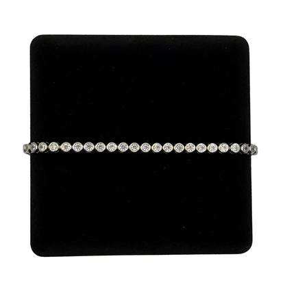 PRINCESS CZ DIAMOND CIRCLES BRACELET Oppulence