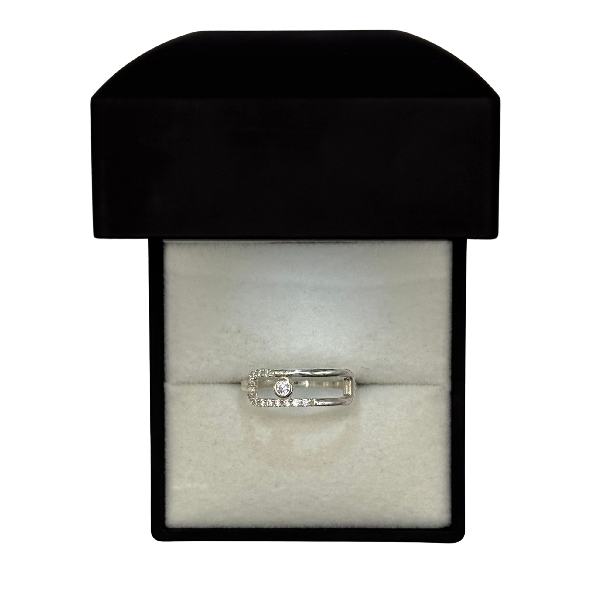 CUBOID CZ DIAMOND RING Oppulence