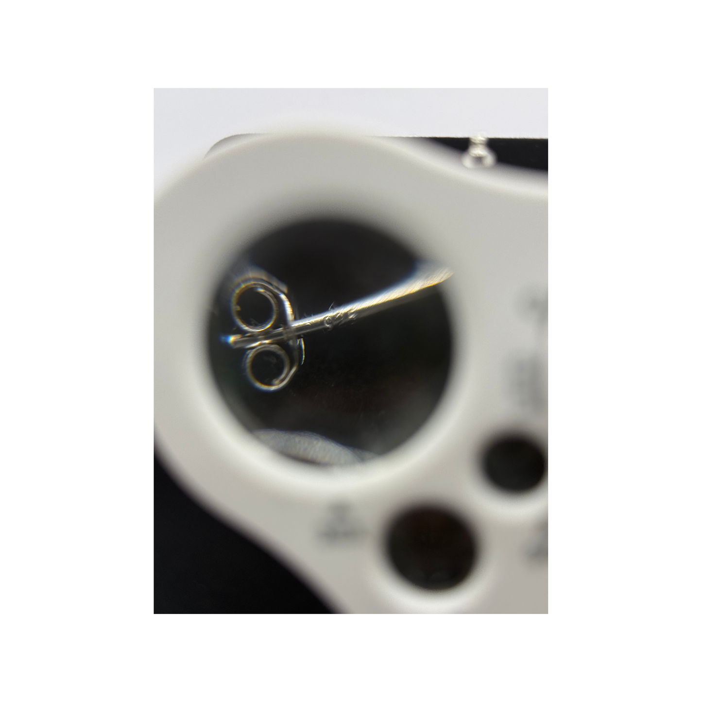 TIFFFANY BLUE CZ DIAMOND SQUARE EARRINGS Oppulence