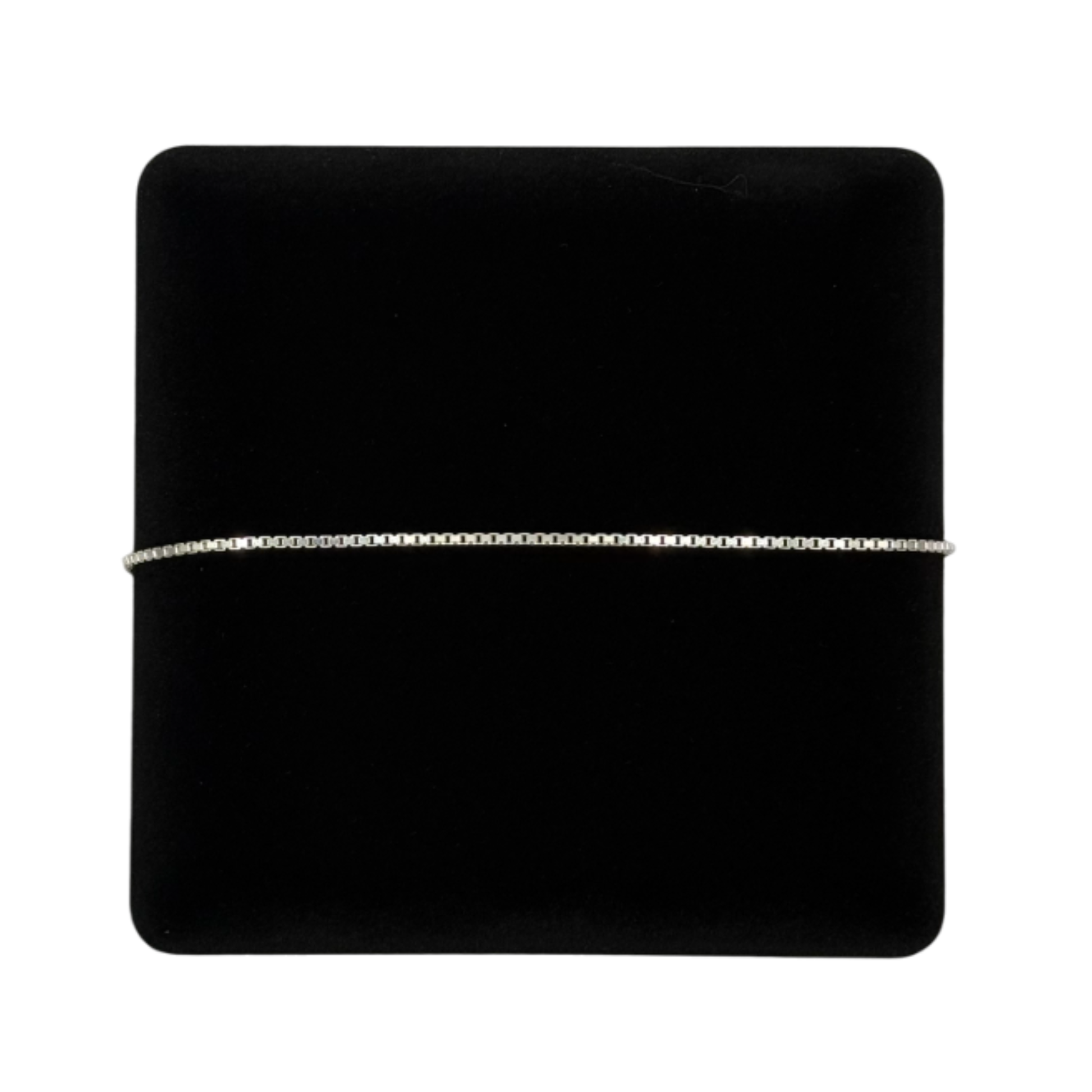 SILVER BOX 1.3MM 7" BRACELET Oppulence