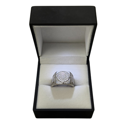 CIRCLE SET CZ DIAMOND RING Oppulence