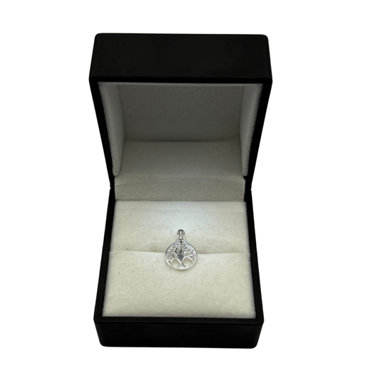 SILVER TREE OF LIFE 13MM PENDANT Oppulence
