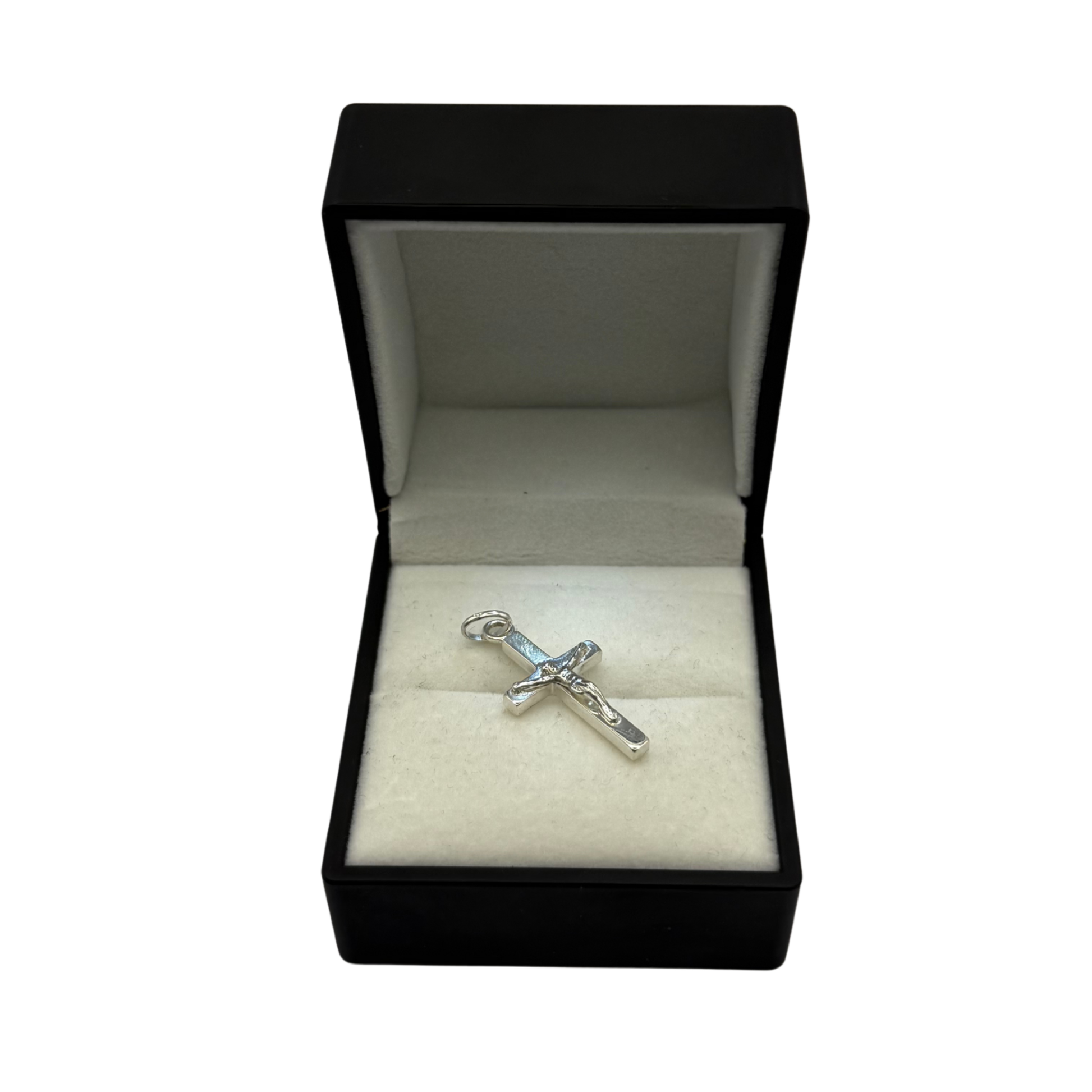 SILVER 30MM CRUFIX PENDANT Oppulence