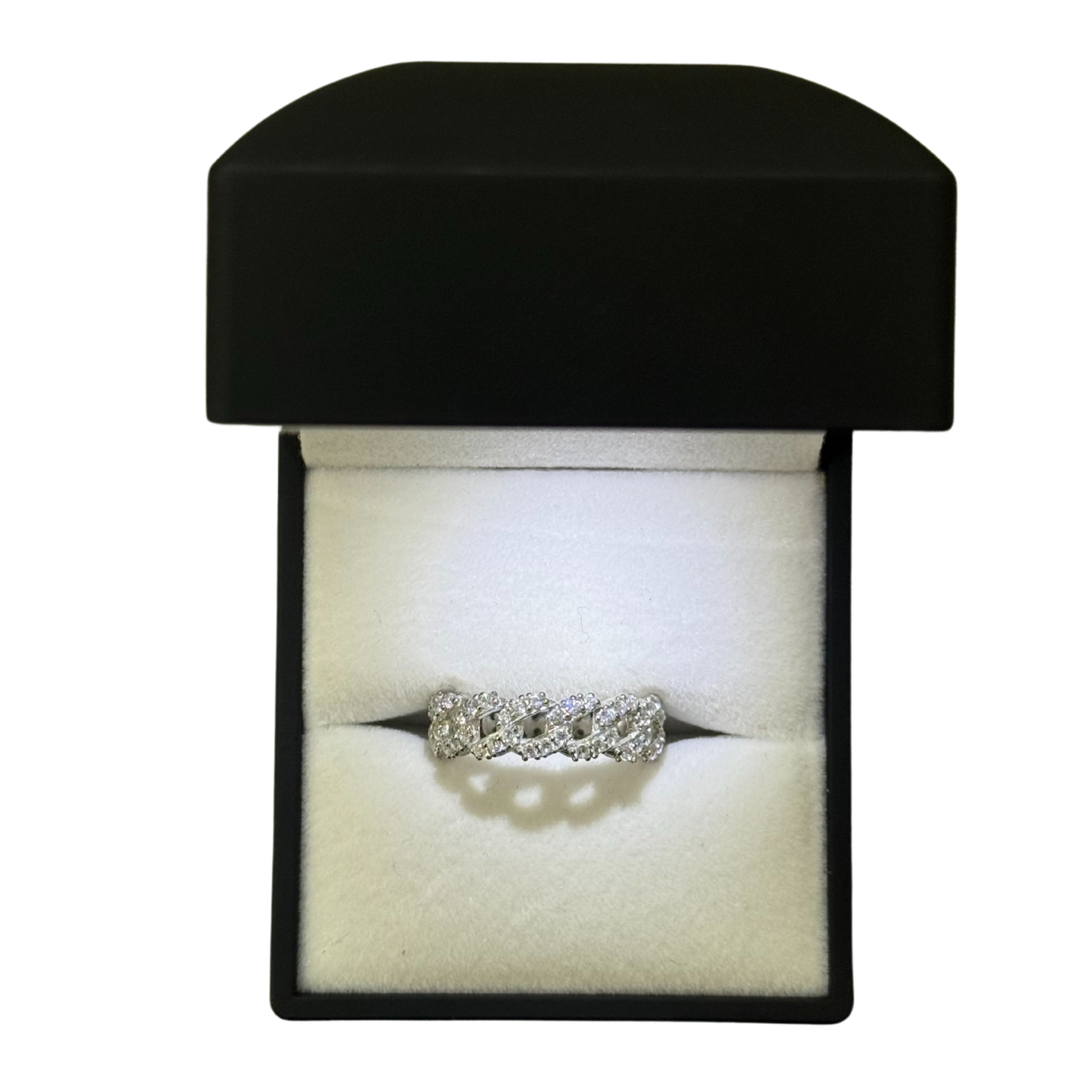 DIAMOND LOOP CZ RING Oppulence