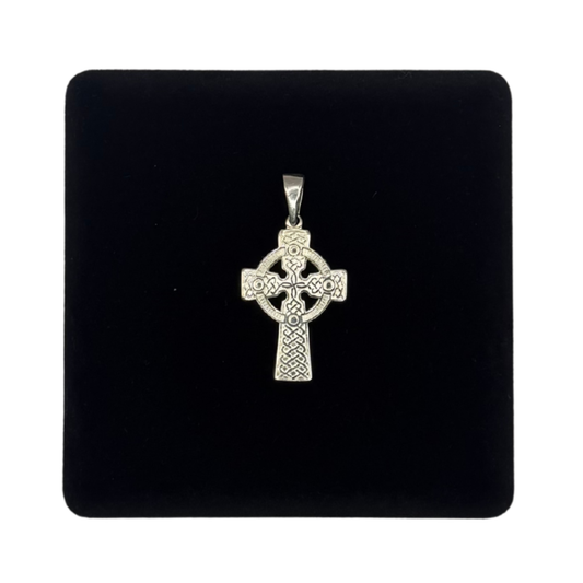 SILVER CELTIC CROSS PENDANT Oppulence