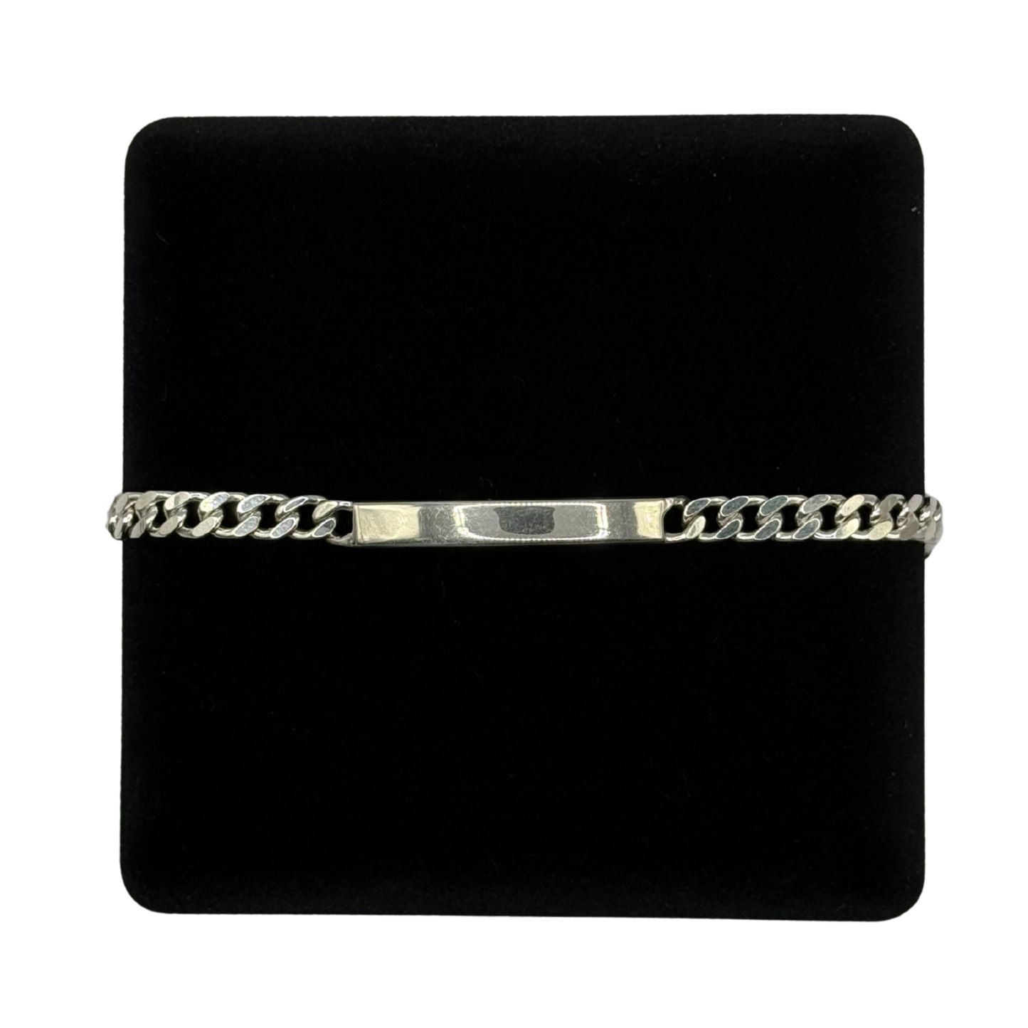 SILVER ID 150 8.5" BRACELET Oppulence