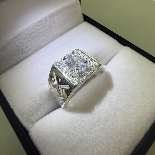 OPAL CZ DIAMOND RING Oppulence