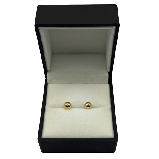 9CT BEAD STUDS Oppulence