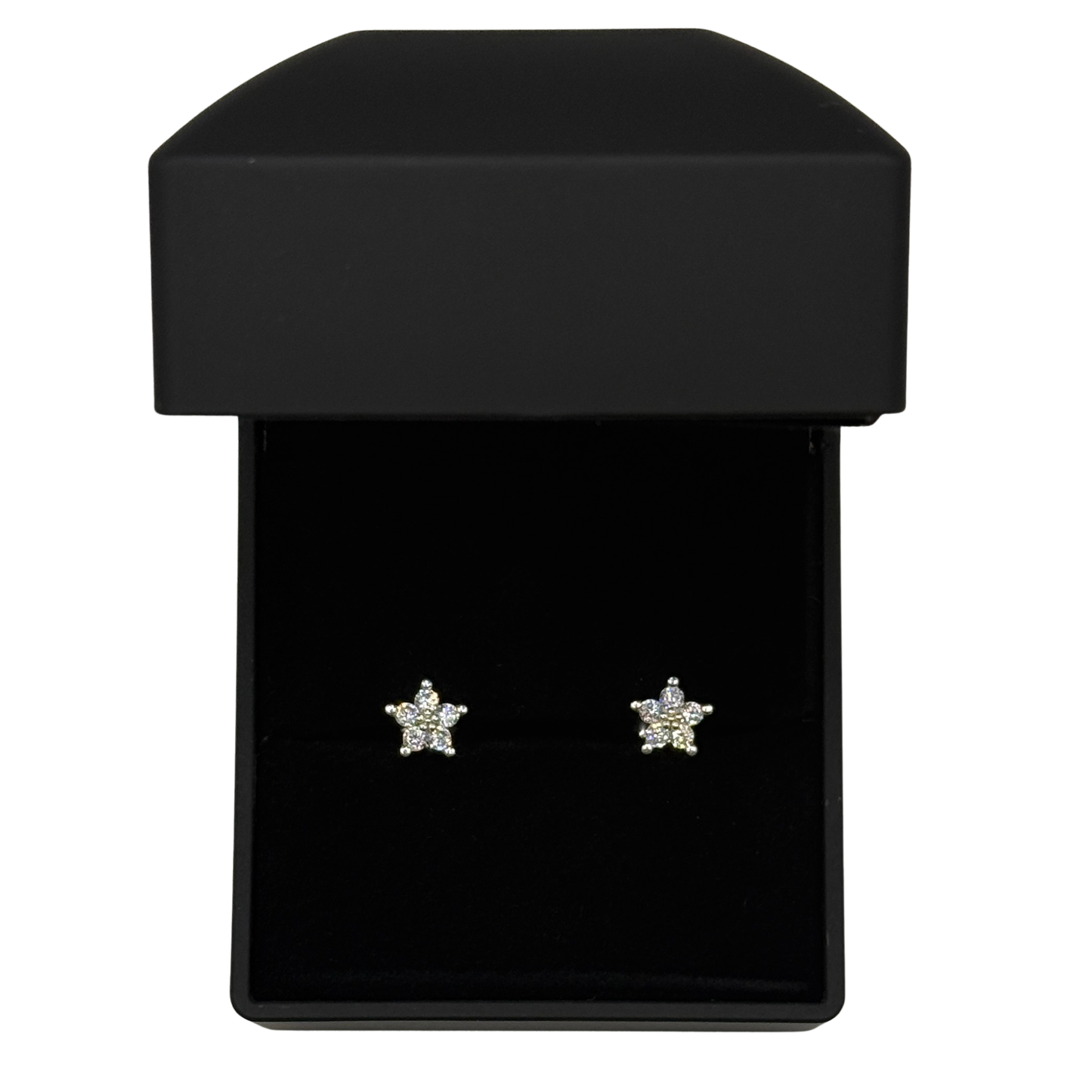 CZ DIAMOND STAR EARRING Oppulence