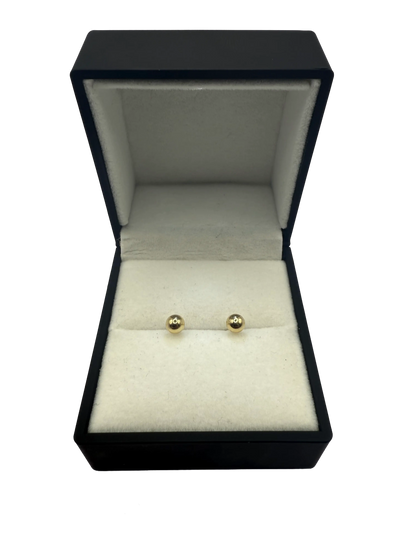 9CT BEAD STUDS Oppulence