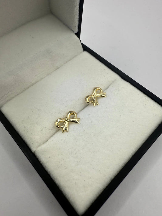 9CT BOW EARRINGS Oppulence