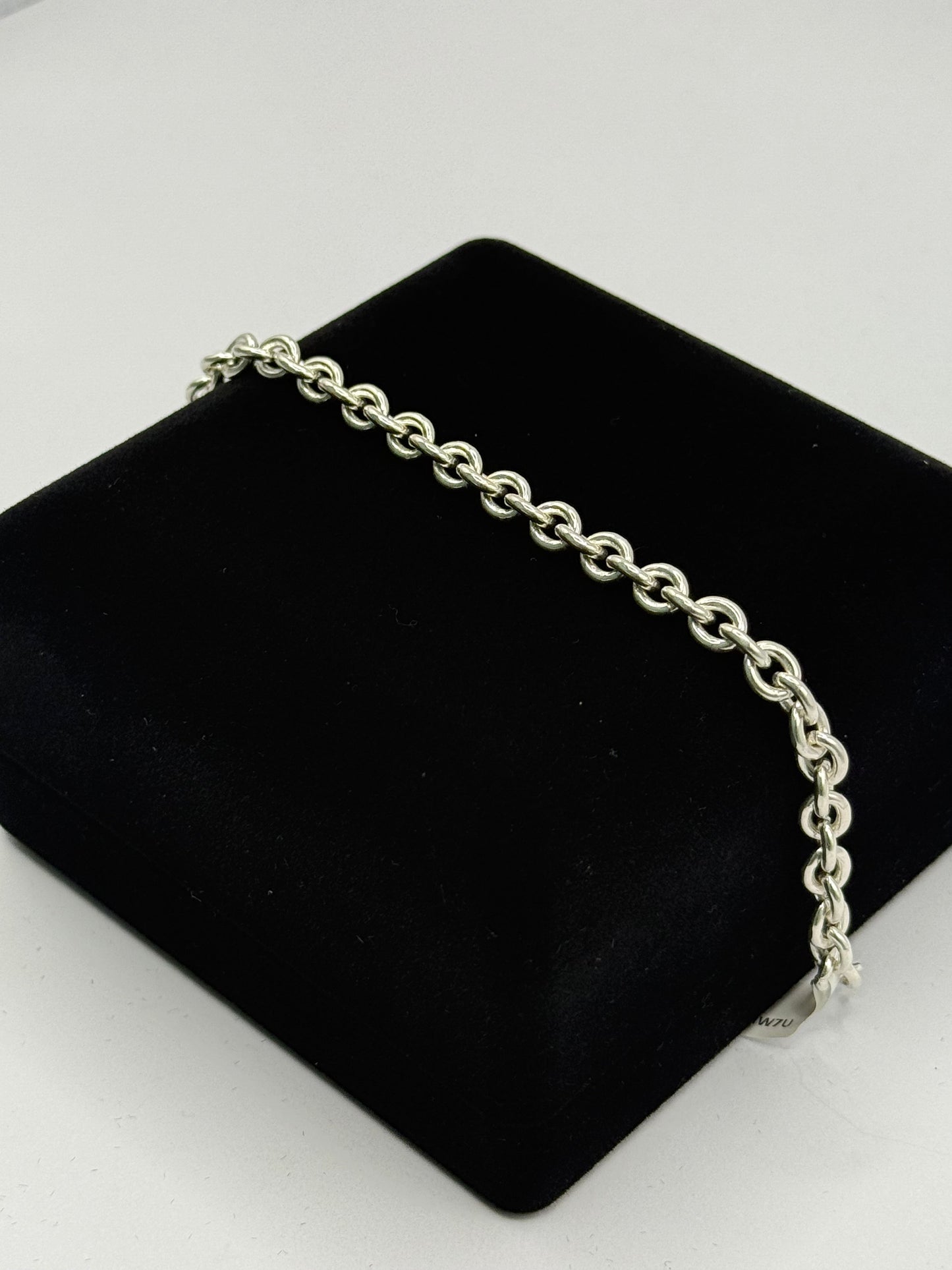 SILVER ROUND BELCHER 7.5" BRACELET Oppulence