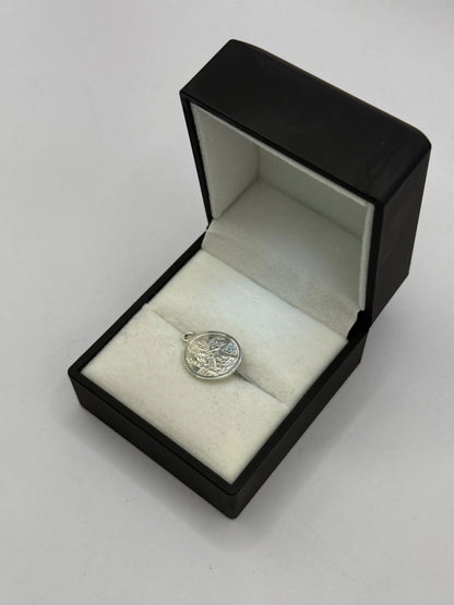 SILVER ST.CHRIS 16MM PENDANT Oppulence
