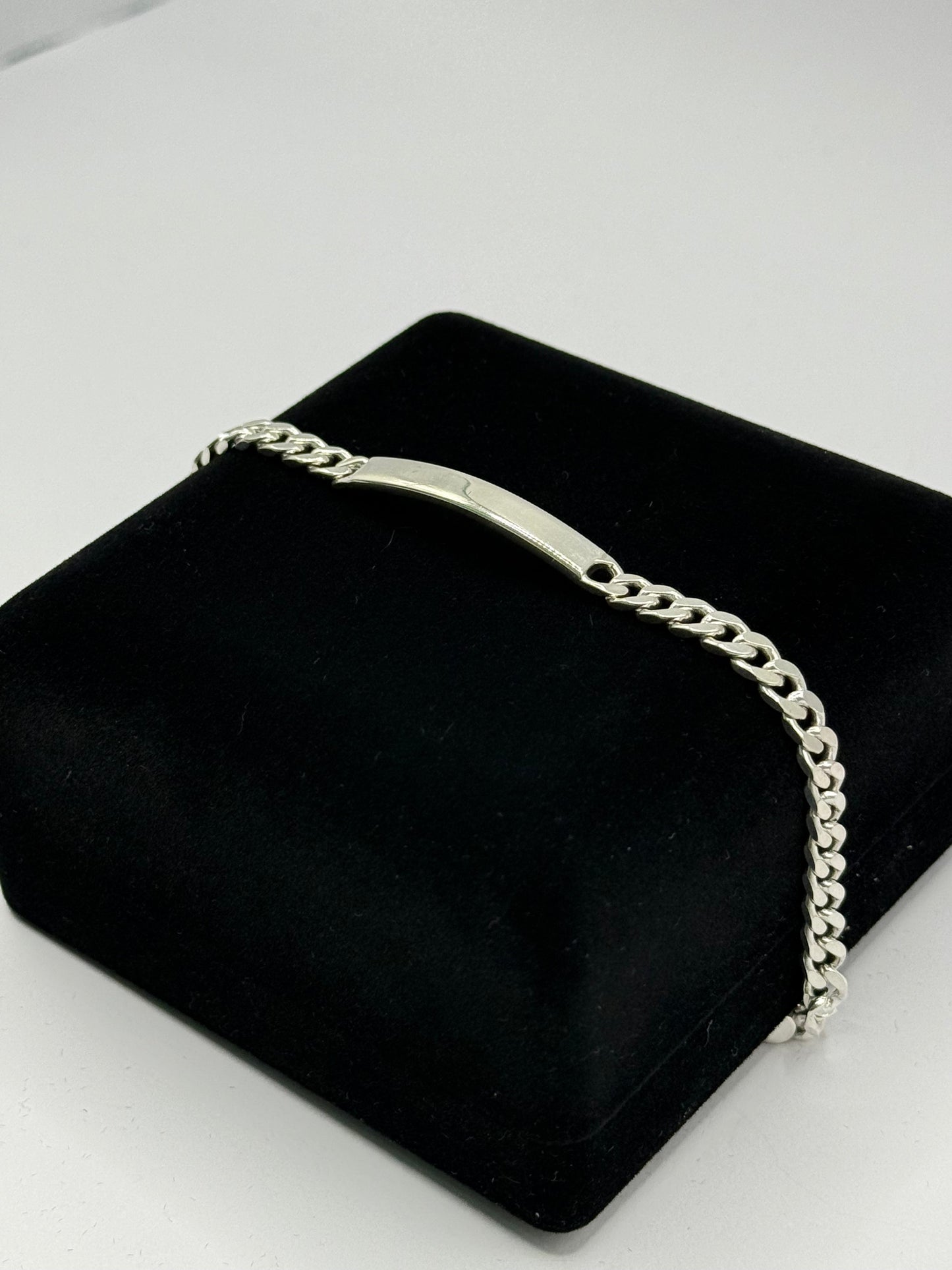 SILVER ID 150 8.5" BRACELET Oppulence