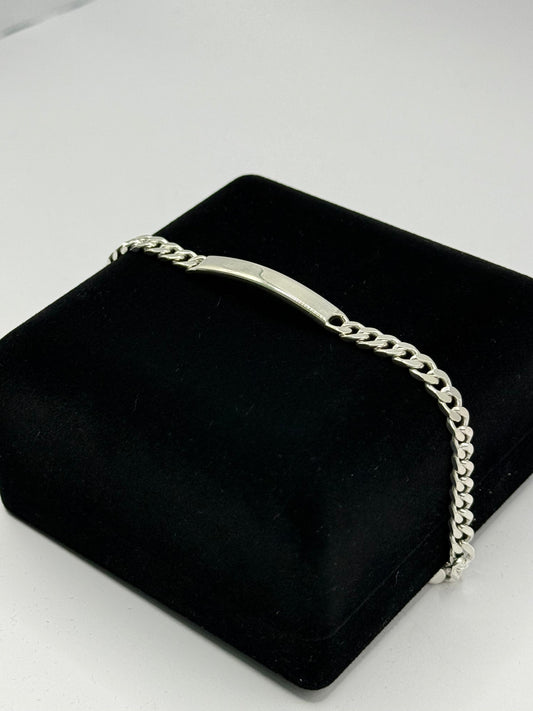 SILVER ID 150 8.5" BRACELET Oppulence